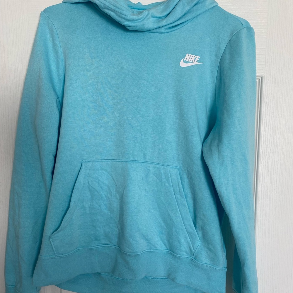 Blue Nike Hoodie Size S
